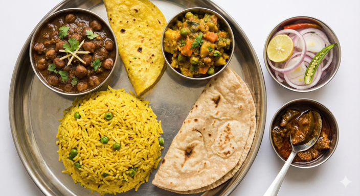 Chatori Chhola Thali