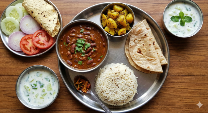 Rajma Rasoi Thali