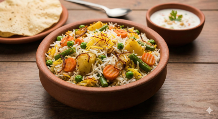 Veg Biryani Combo